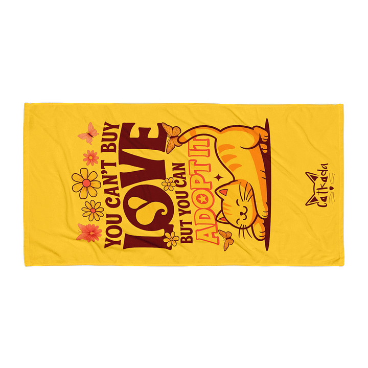 LOVE BEACH TOWEL product image (1)