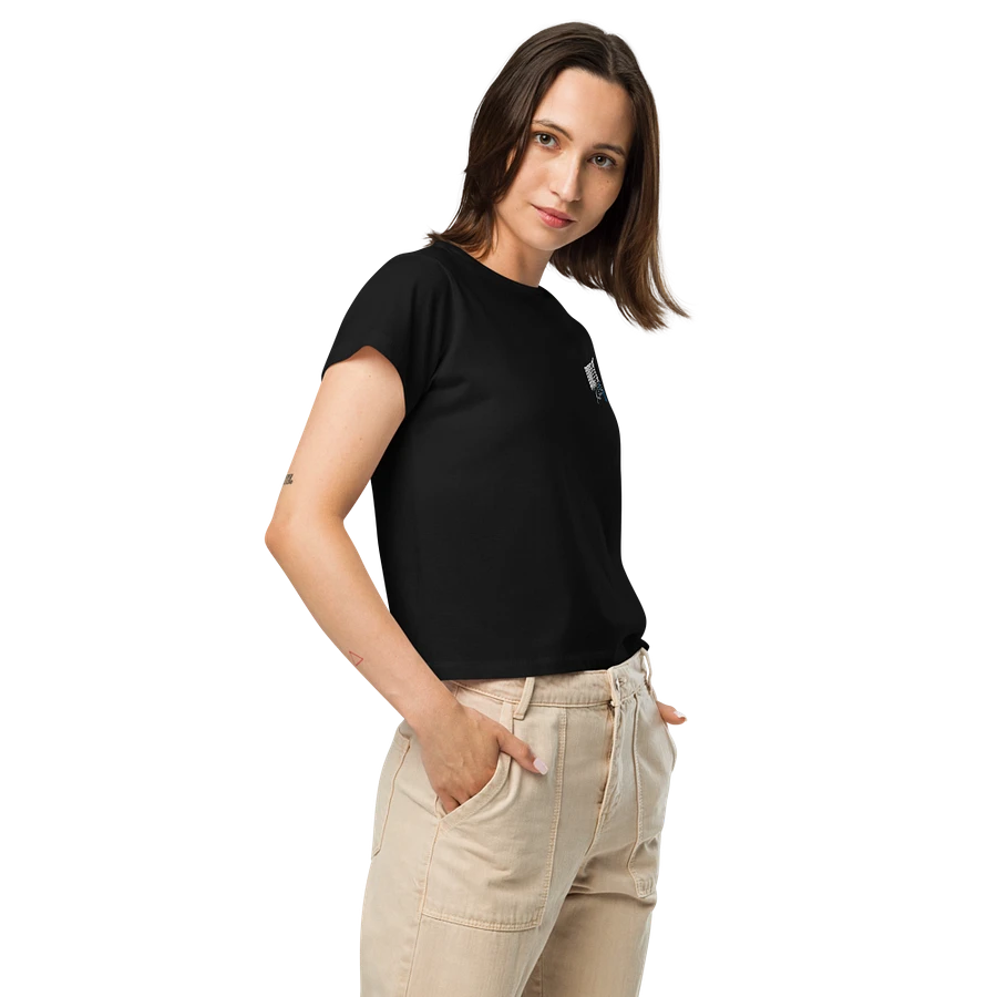 Womans Embroidered Dirty Durbs Crop Tee product image (6)