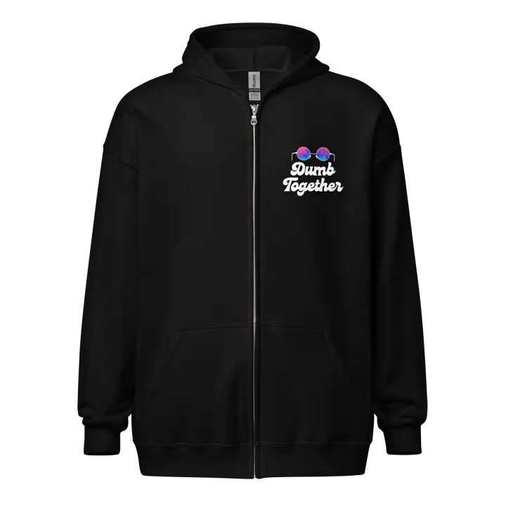 Dumb Together Zip Hoodie product image (1)