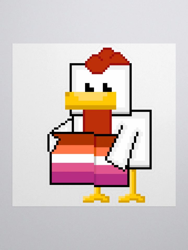 Lesbian Pride Sticker product image (1)