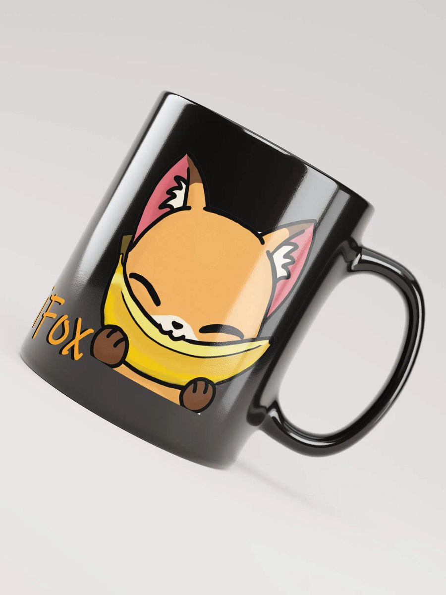 Banana Black Glossy Mug product image (3)