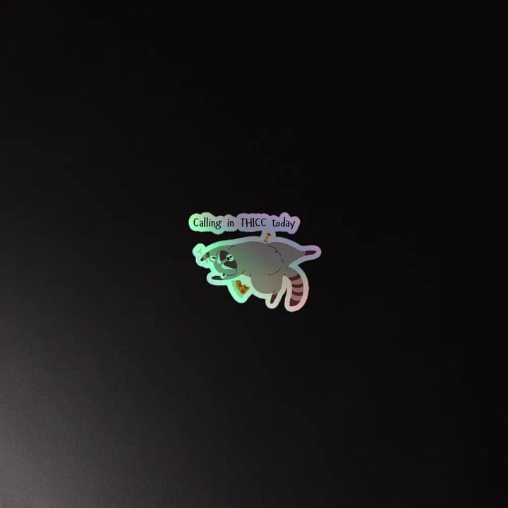 Thicc Sticker product image (4)