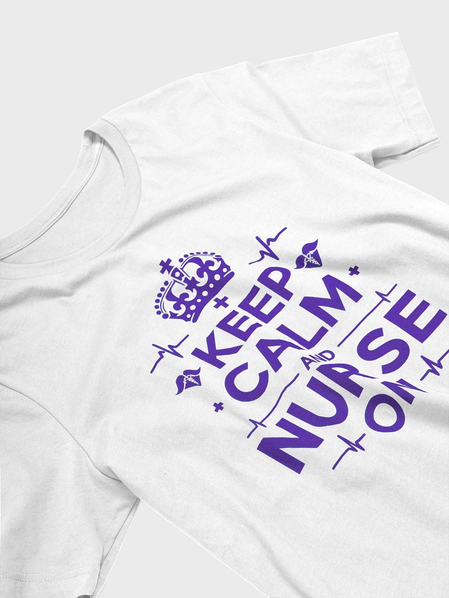 Nurse On Crown Heartbeat T-Shirt product image (24)