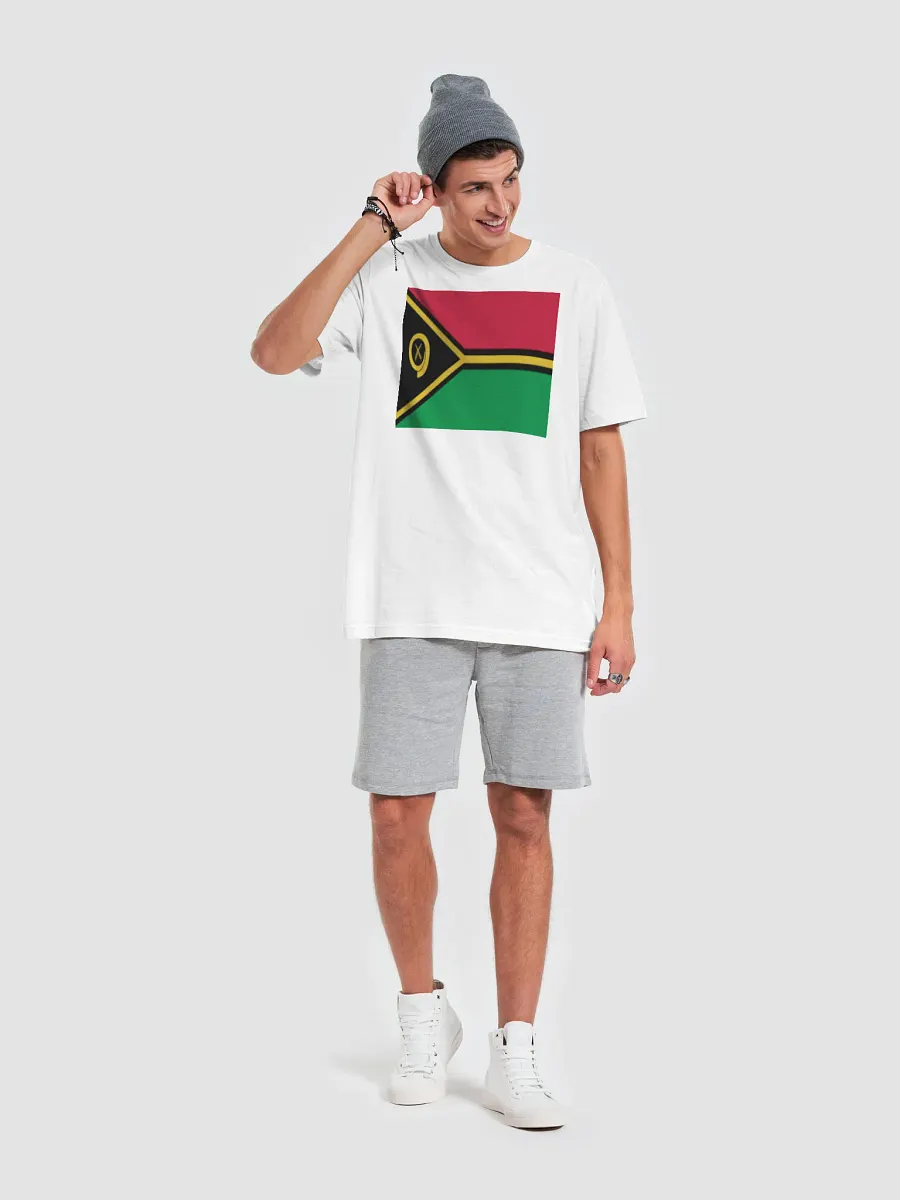 Exclusive Graphic Grove Supersoft Unisex Vanuatu Flag T-Shirt product image (2)