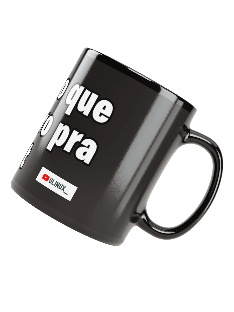 Caneca "Cuidado que eu morro pra Bot" product image (4)