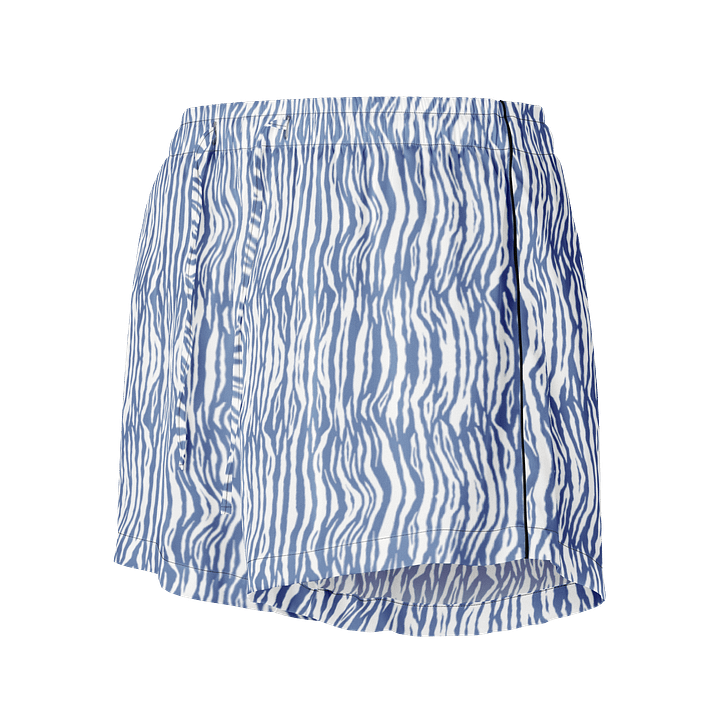 blue patterned pajama shorts for her product image (2)