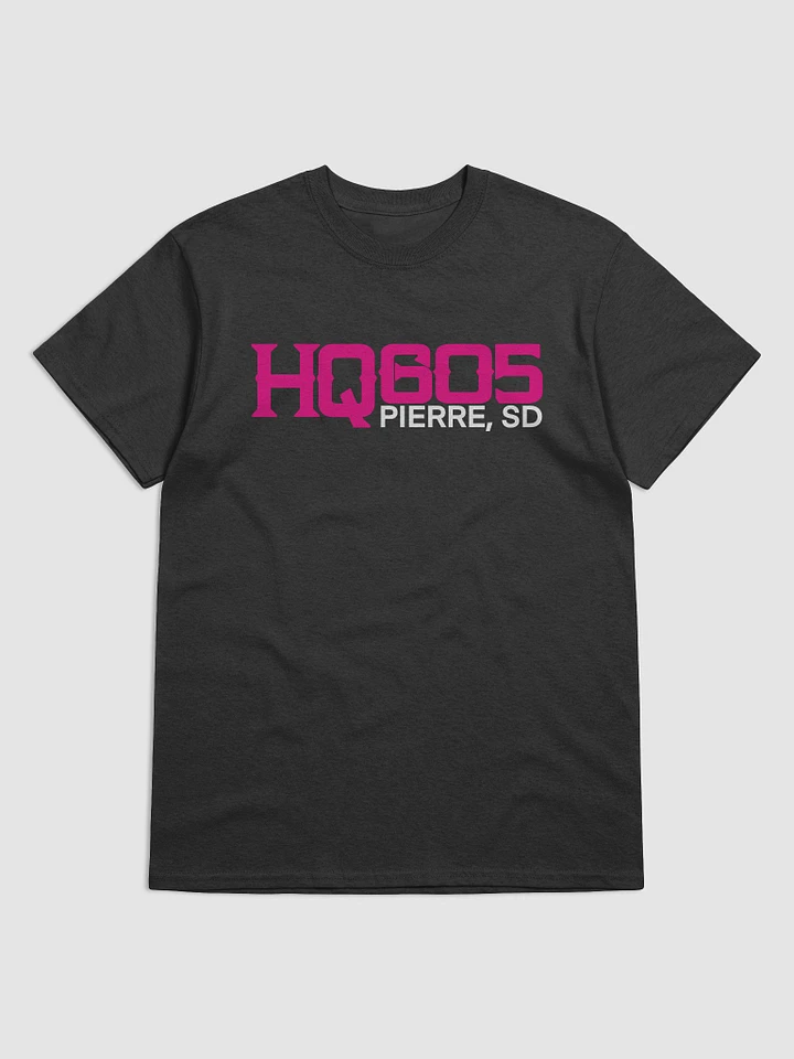 HQ605 Pink Logo w/Back T-Shirt product image (1)