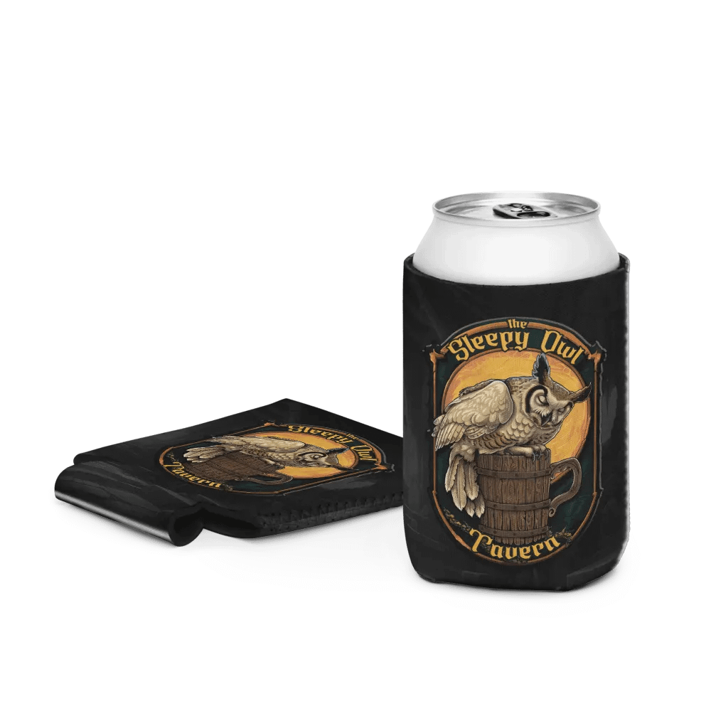 Sleepy Owl Coozie product image (4)