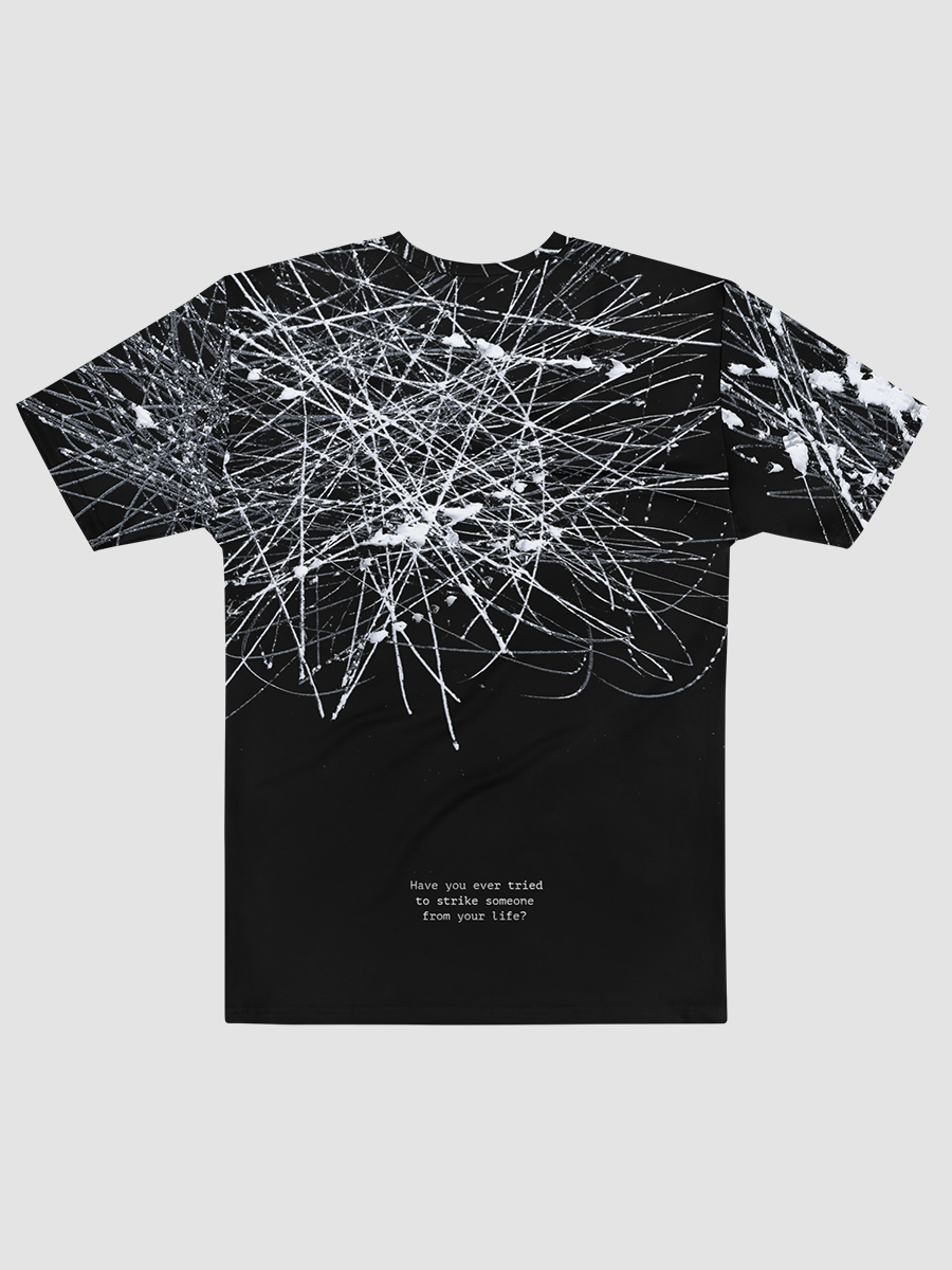 [scratches] All-Over Print Men's Crew Neck T-Shirt product image (2)