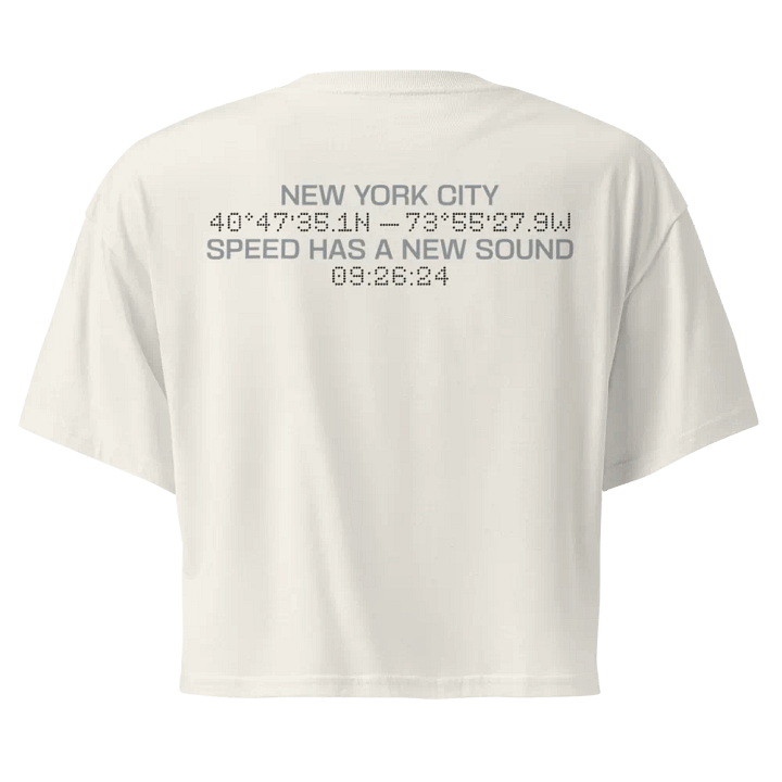 ATHLOS Crop Tee - Ecru product image (2)
