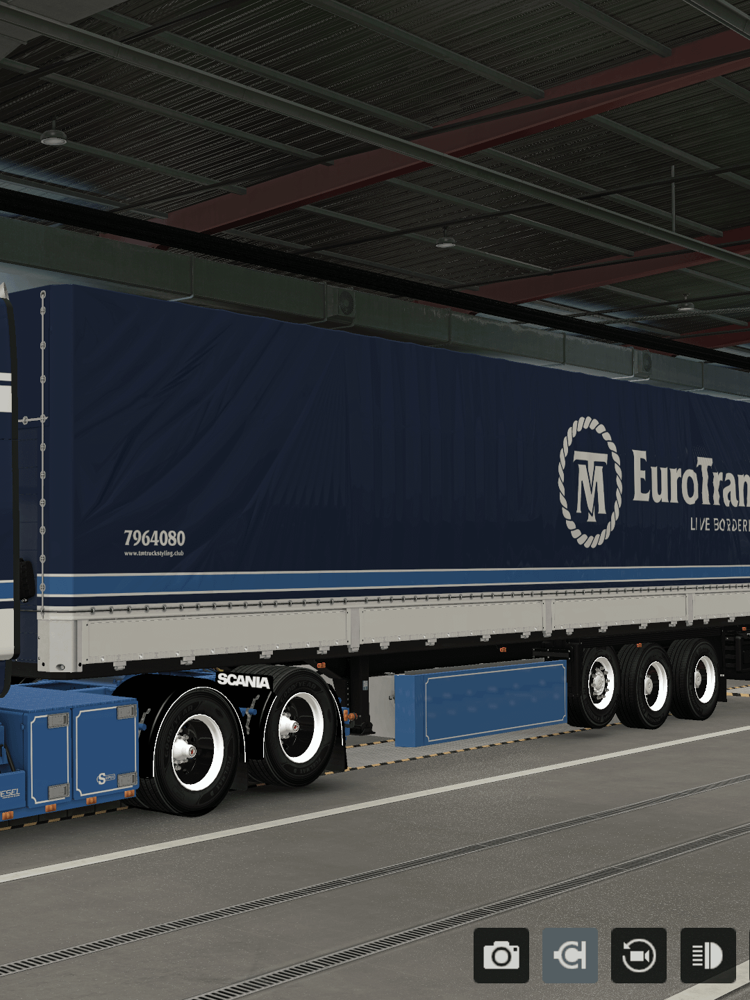 ETS2 TM Multicolor Skin Pack for Scania PGR with Rigid & Trailer Schmitz product image (3)