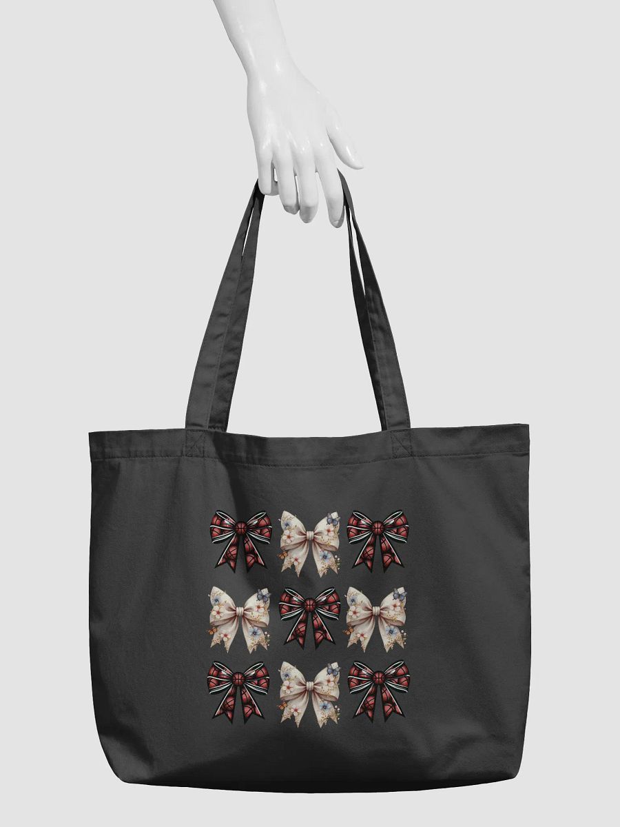 Spring Bow Basketball Fluttering Tote Bag product image (3)