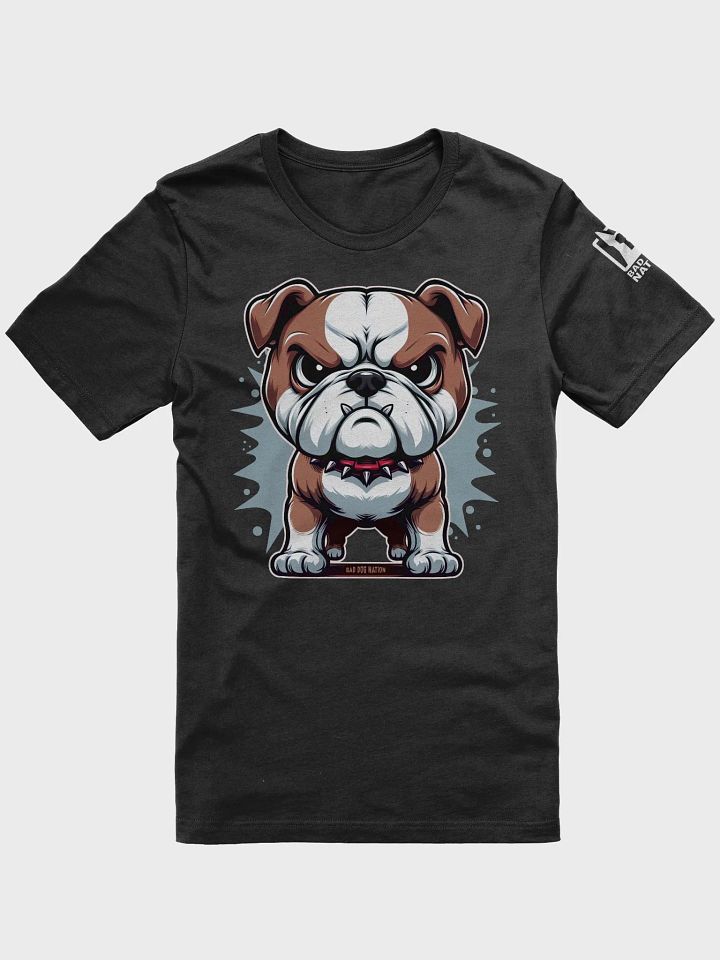 Bulldog "Bert" Angry Pup - Premium Unisex T-shirt product image (1)
