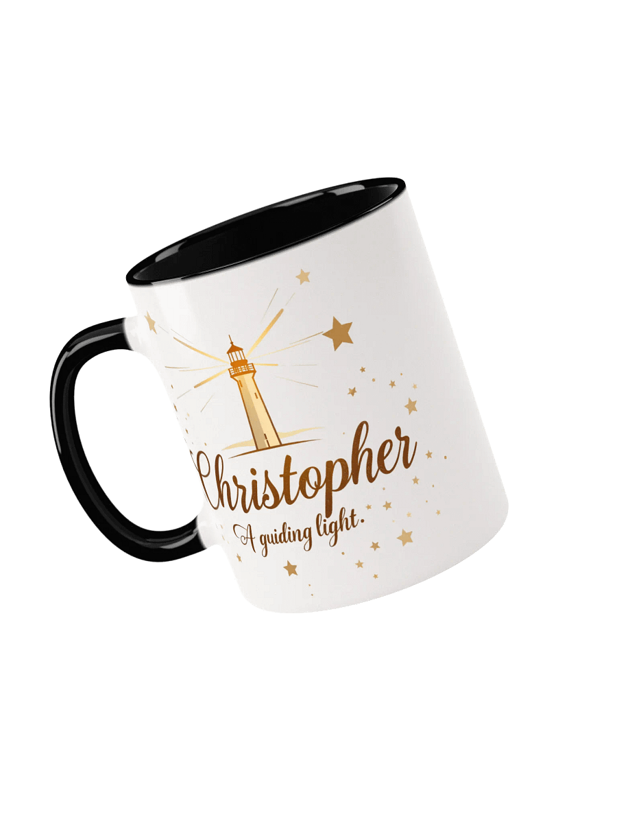 Christopher, A Guiding Light: The Perfect Personalized Mug for Inspiration and Gifting product image (3)