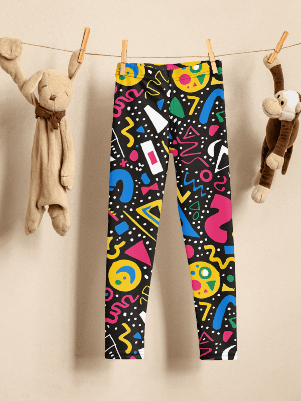 90s Abstract Skidoodle JumpActive Leggings product image (2)