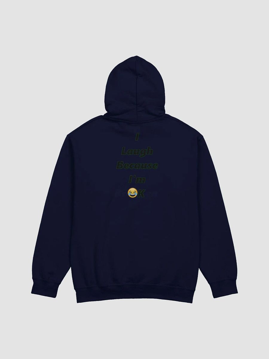 Navy Blue Broken Hoodie product image (1)