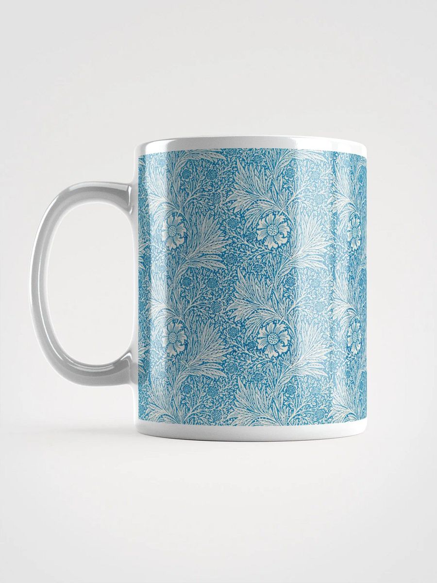 Marigold Pattern White Glossy Mug product image (6)