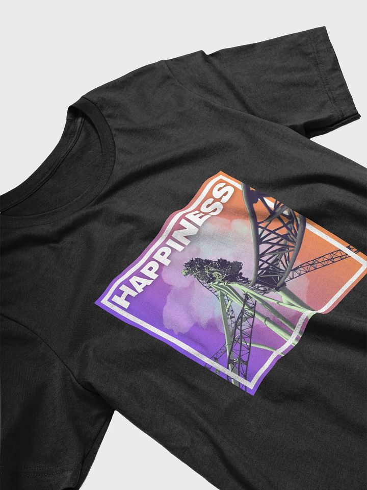 Visual Elements: Happiness Roller Coaster T-Shirt product image (4)