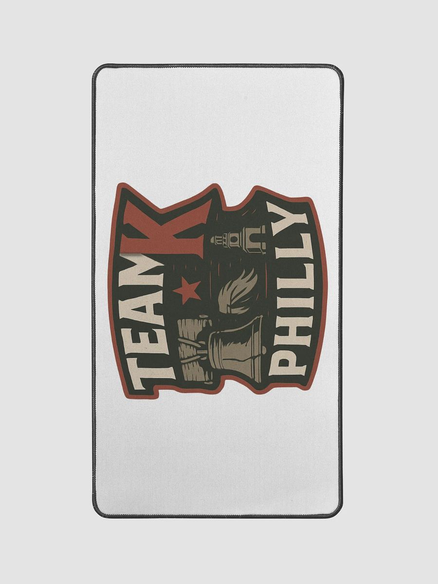 Team K Philly Desk Mat 12" x 22" product image (1)