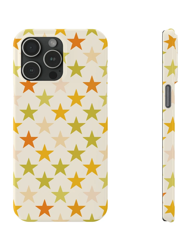 Golden Honey Stars iPhone Case product image (1)