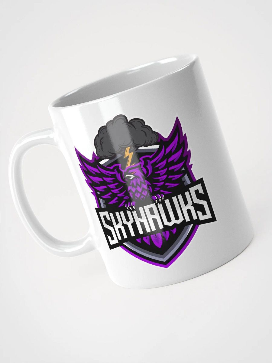 White Mug Skyhawks Logo product image (6)