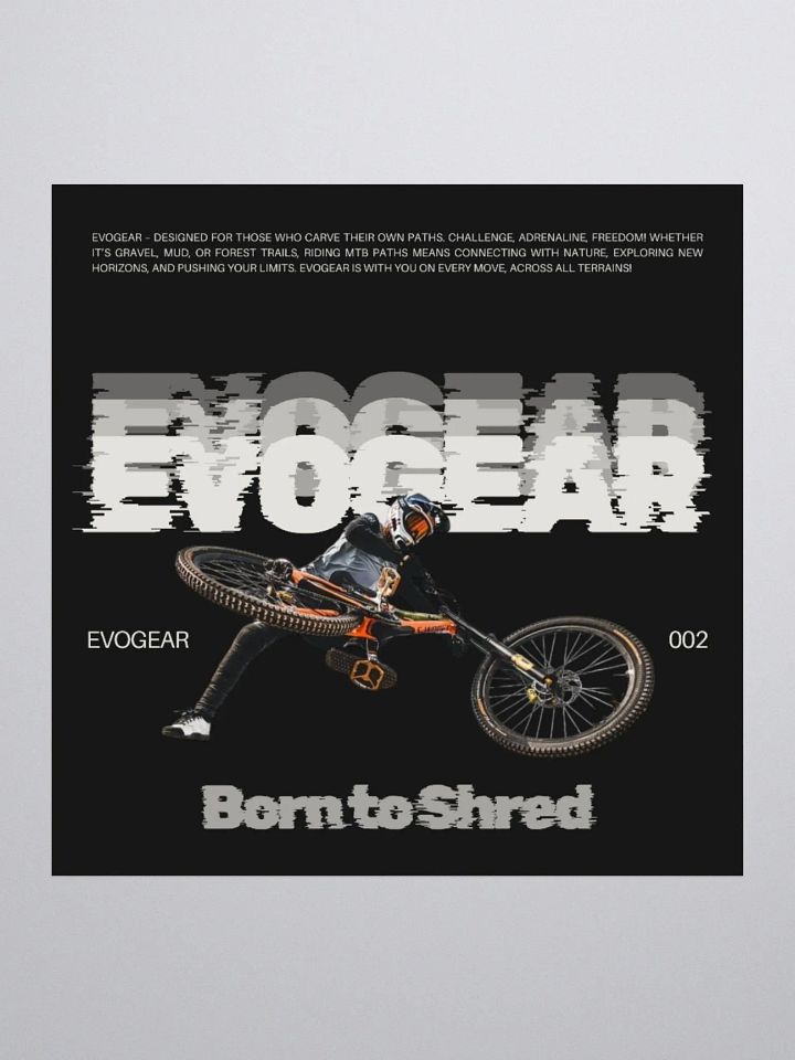 Born to Shred sticker product image (1)