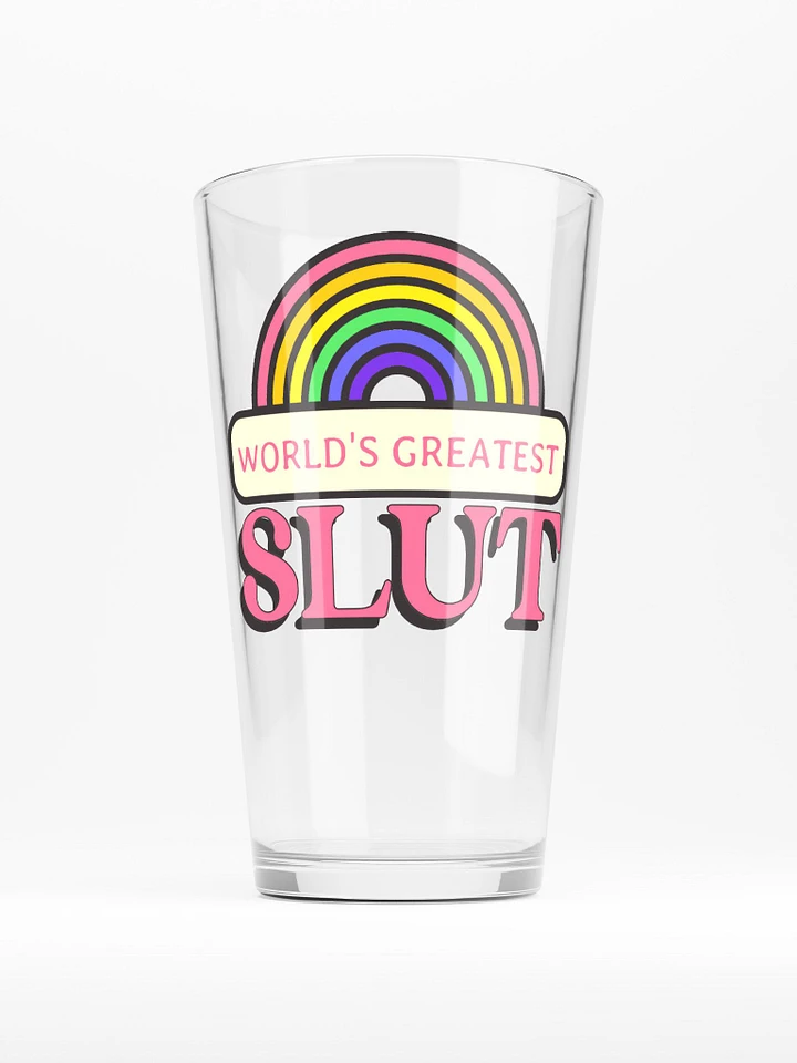 World's Greatest Slut pint glass product image (1)