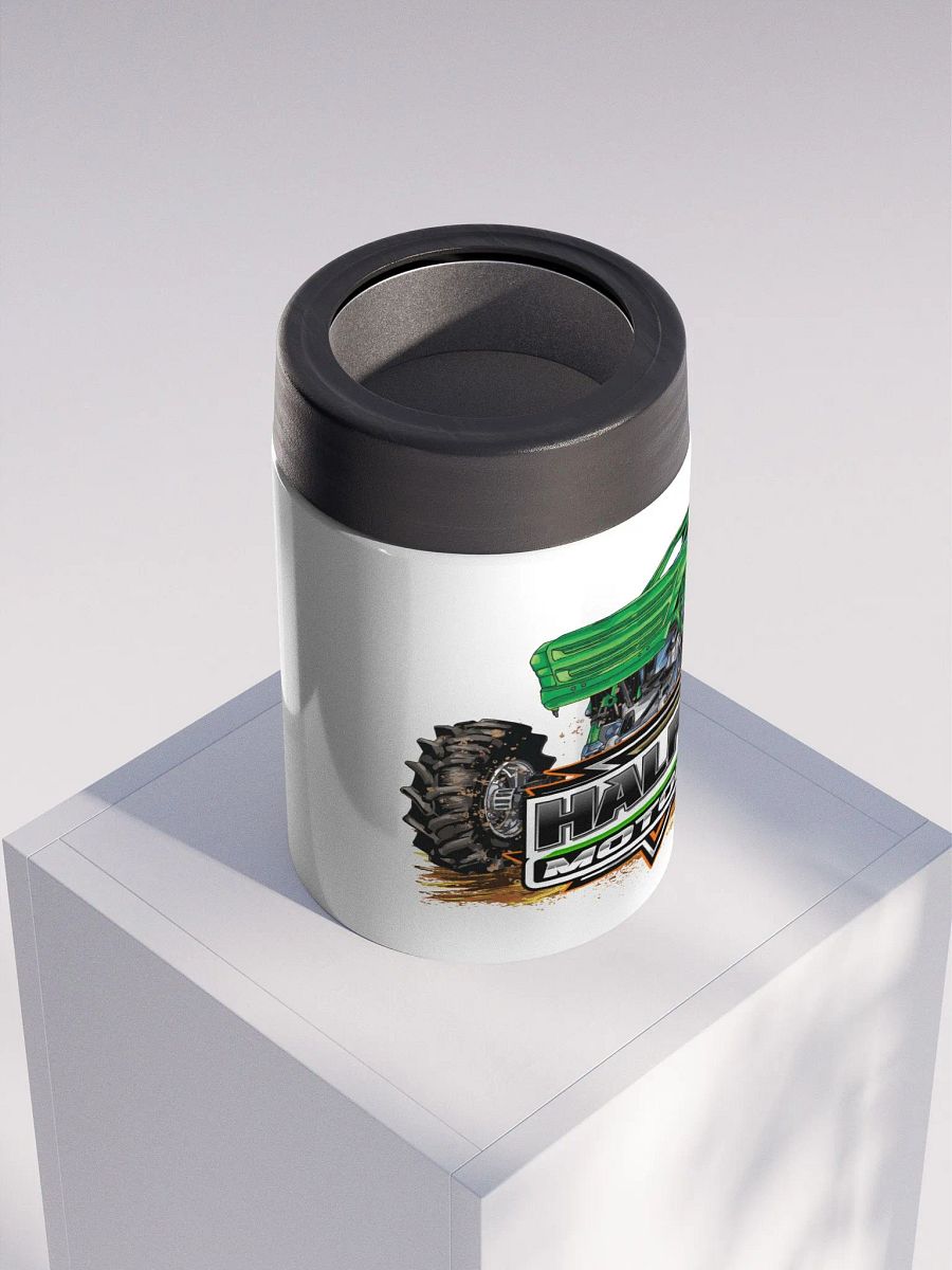 HALF ASSED MOTORSPORTS METAL KOOZIE product image (3)