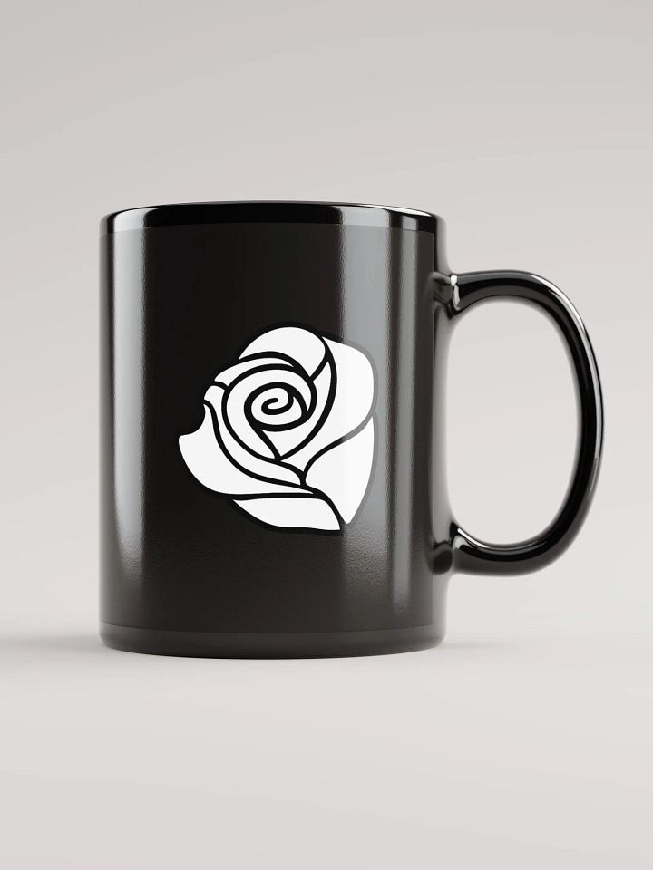 White Rose ceramic mug - A product image (1)