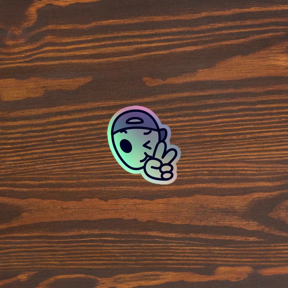 COME IN PEACE Holo Sticker product image (5)