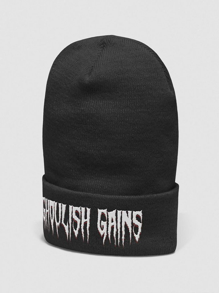 Ghoulish Gains Beanie (Old School Logo) product image (2)