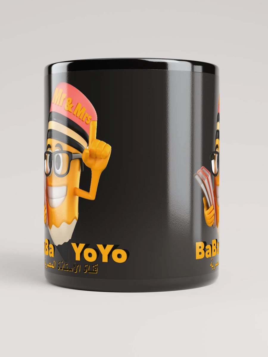 مج سيراميك اسود لامع product image (5)