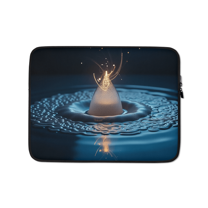Resonance Pulse | Sonic Bloom Laptop Sleeve product image (1)