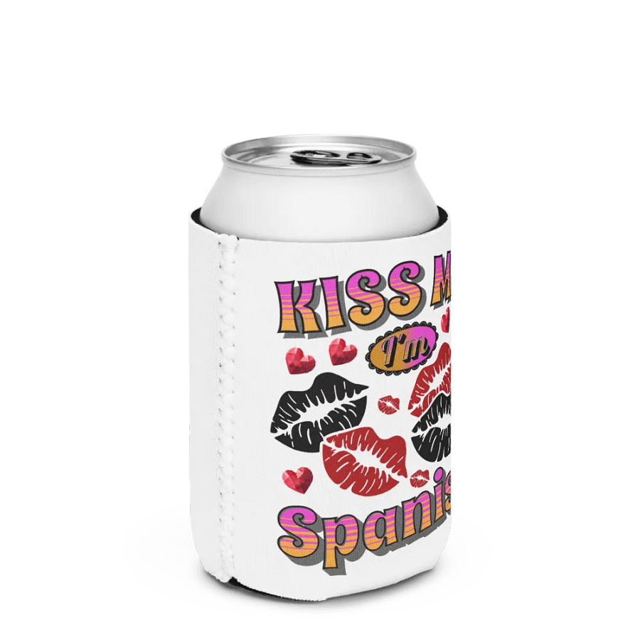 Kiss Me m Spanish Can Cooler product image (3)