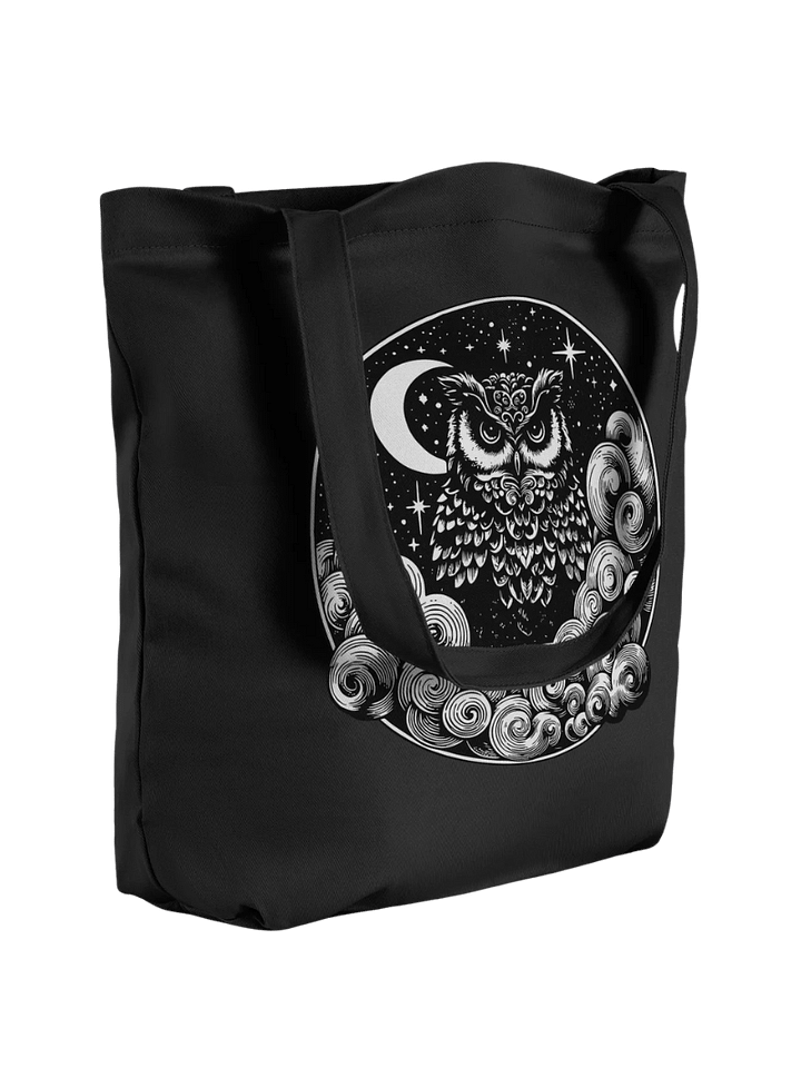 Starry Night Owl Tote Bag product image (1)
