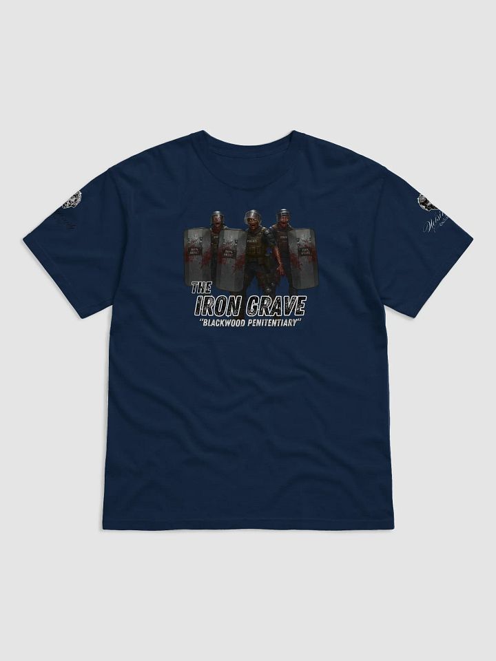 The Iron Grave - Blackwood Penitentiary - The Iron Brutes - Black Logo T-Shirt product image (21)