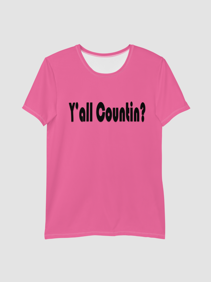 [Joshua Crawford] All-Over Print Athletic T-Shirt Sublicolor 103 ( Pink ) product image (3)