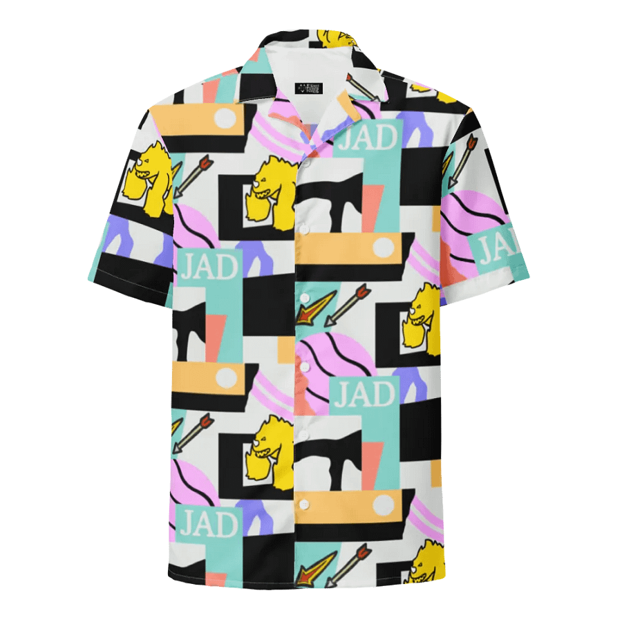 Jad Pastel Abstract Button Up product image (1)
