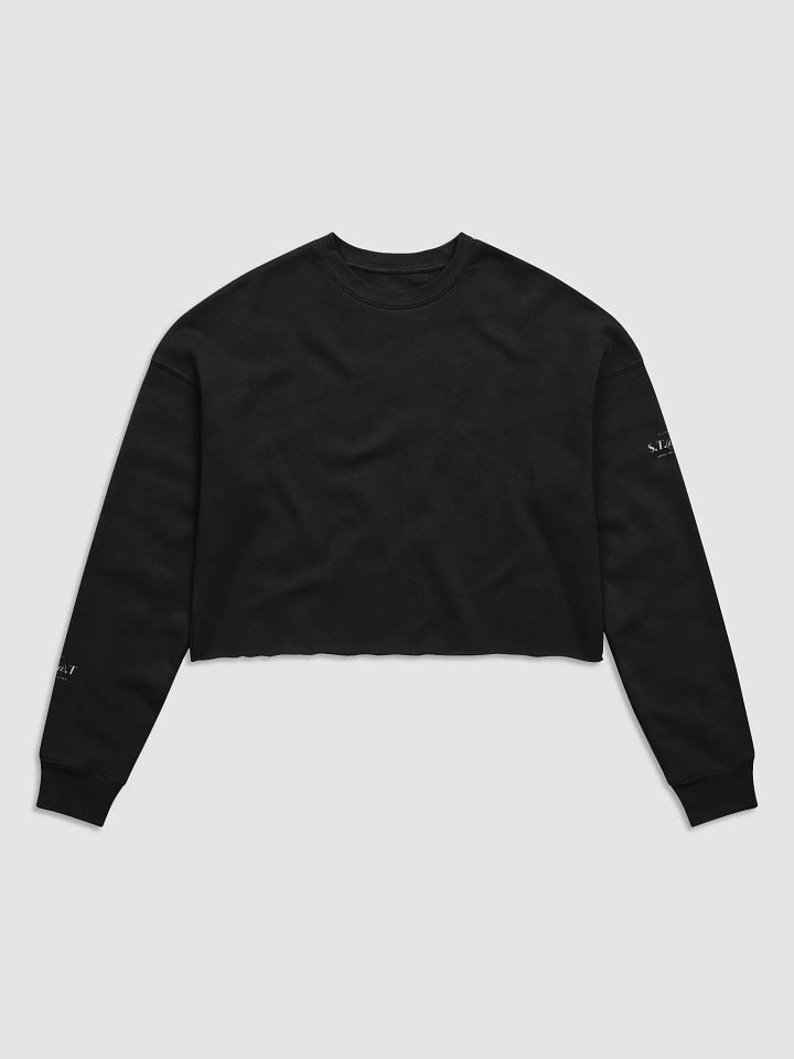 $.T.@.T B@D GY@L V!B3$ Crop Sweatshirt product image (1)