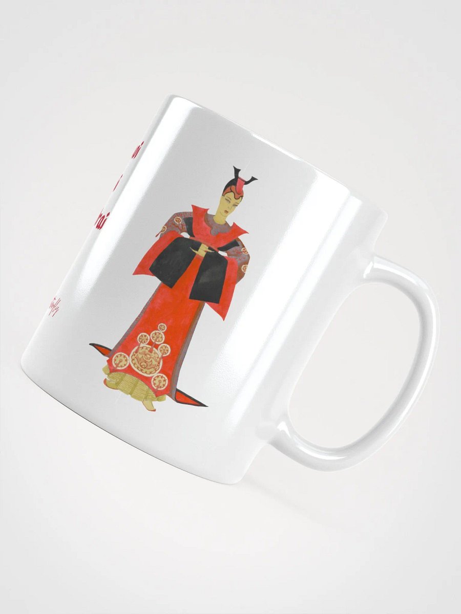 Madame Butterfly, white gloss coffee mug product image (8)