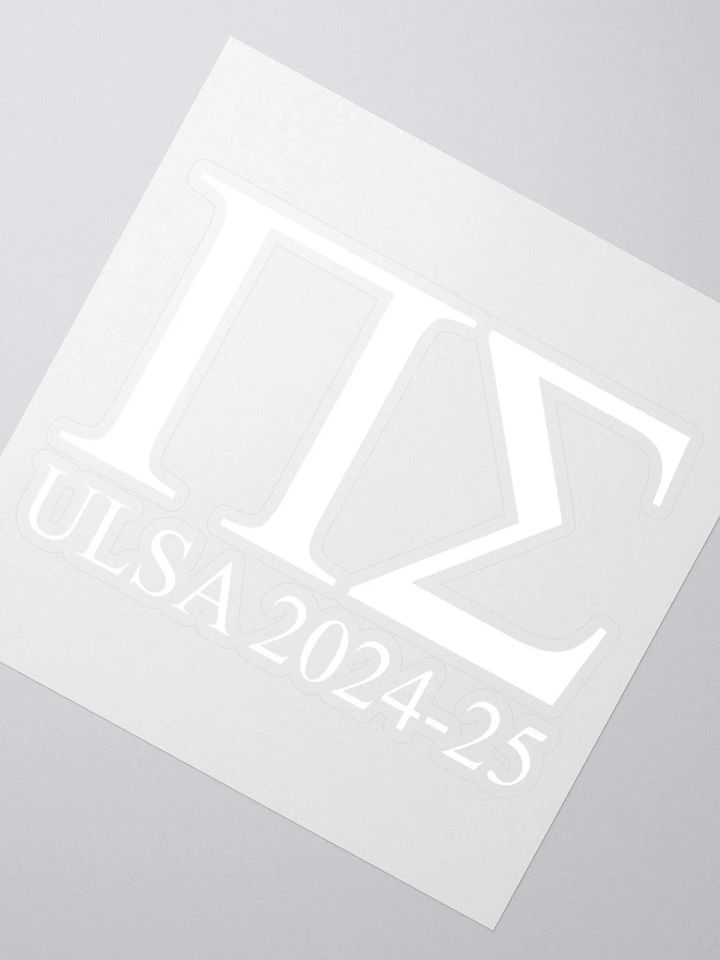 Pi Sig ULSA Sticker product image (2)