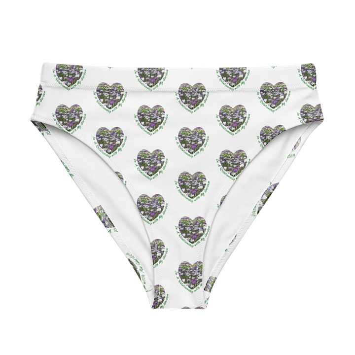 Symmetrical Shield Green All-Over Bikini Bottoms product image (1)