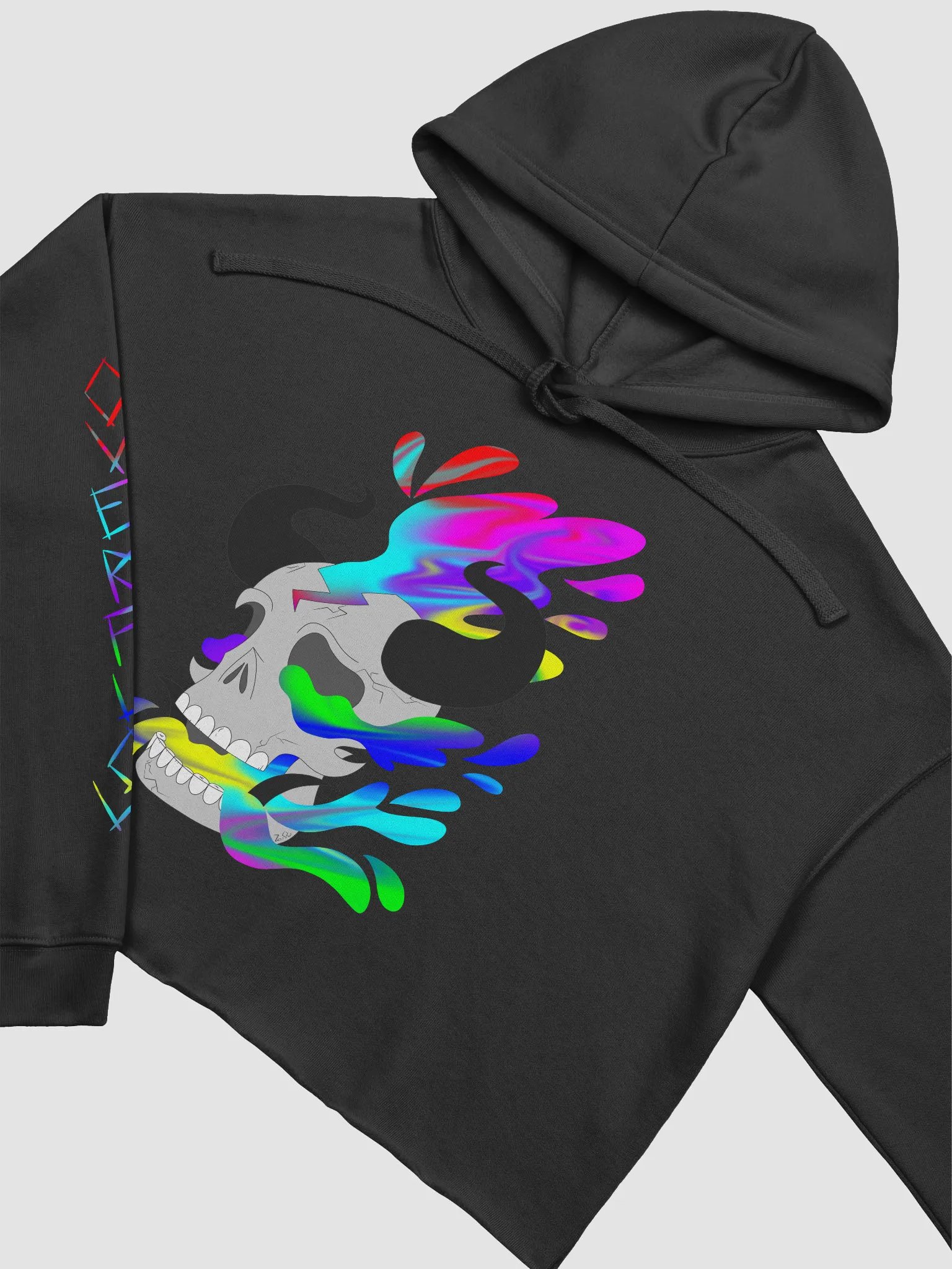 Overflow (Rainbow Trip) (Crop-Hoodie) product image (3)