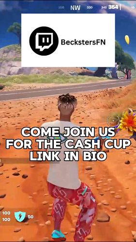 Come Join Us For The Cash Cup #reels #fortnite #cashcup #competition