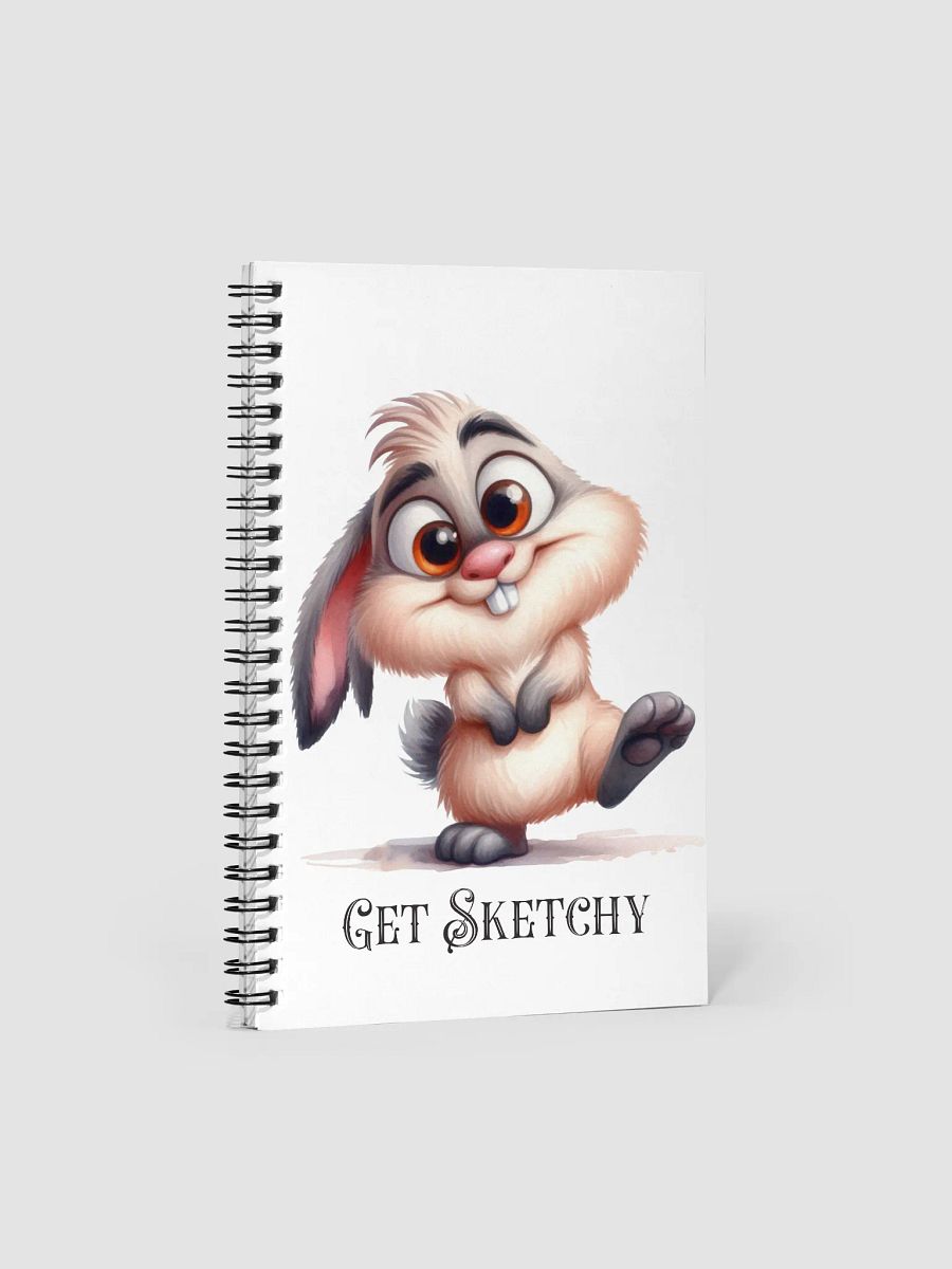 Sketch Bunny Spiral Notebook product image (4)
