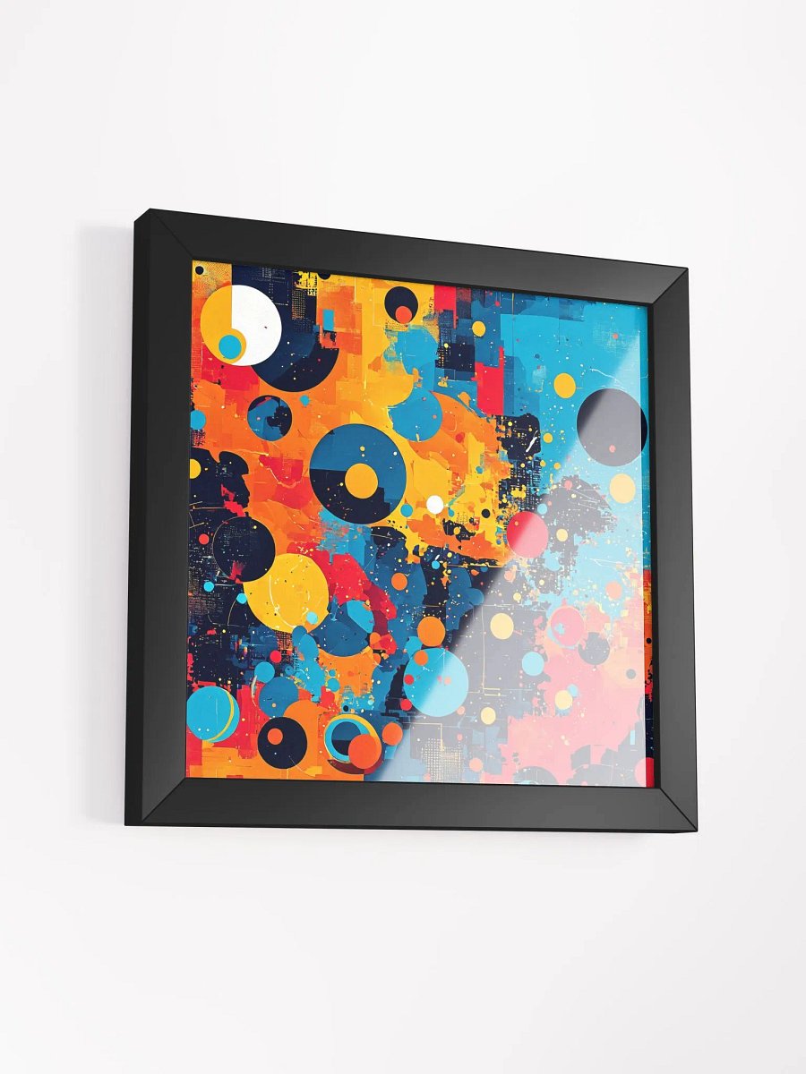Ripple Effect: Vibrant Abstract Art Print product image (18)