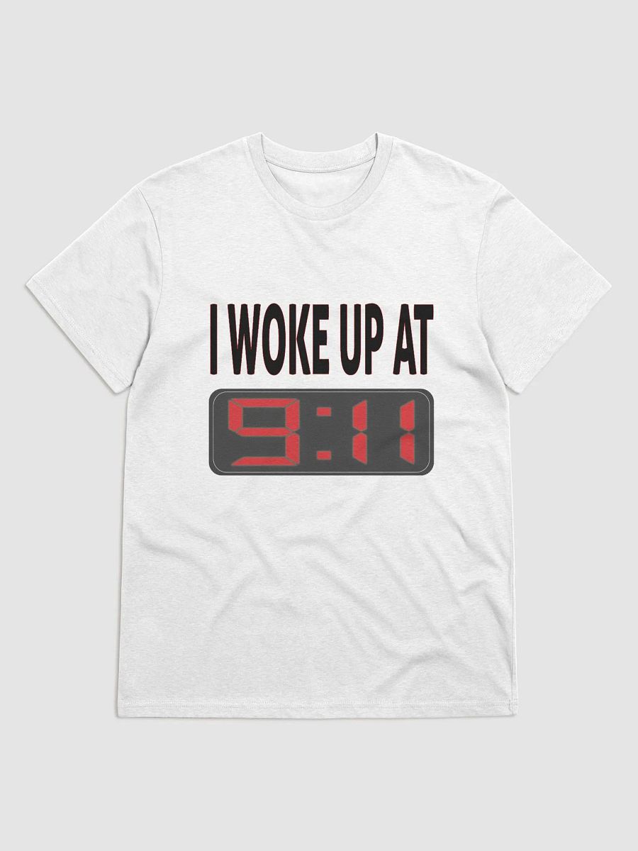 I Woke Up At 9:11 - Stanley/Stella Organic Cotton T-Shirt product image (2)