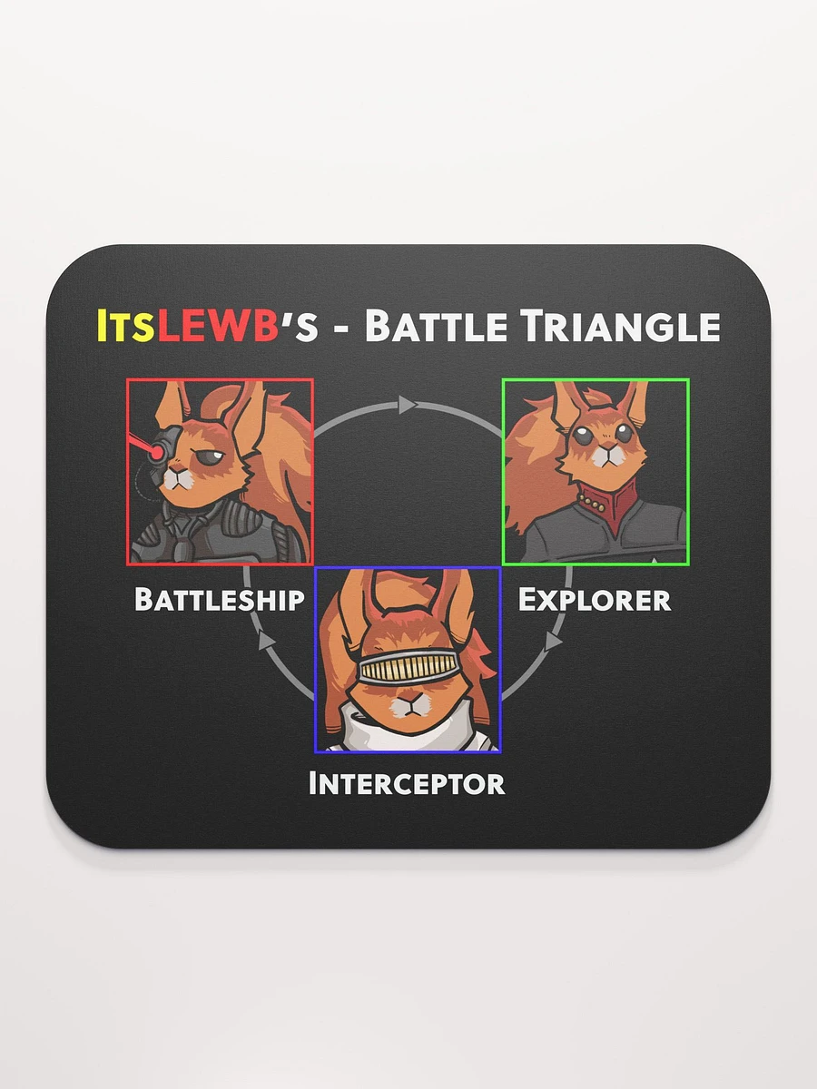LEWB's Battle Triangle - Standard Size Mousepad product image (2)