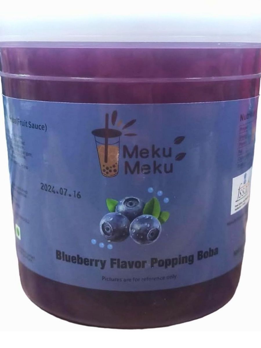 Blueberry Popping Boba Crystals Delicious Flavour product image (3)