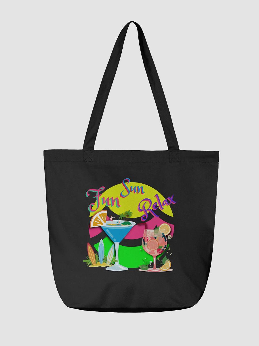 holiday Cocktail Paradise organic Tote for friends ladies moms daughters product image (2)
